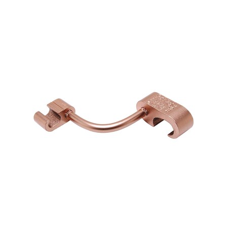 Burndy Copper Compression Cross Grid Connector, 6 AWG ( Sol.) - 2 AWG (Str.), YGL2C2